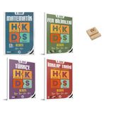 Arı LGS 8. Sınıf Matematik Fen Türkçe ve İnkılap Haftalık Kazanım Denemeleri 4lü Set +Telefon Standı