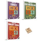 Arı LGS 8. Sınıf Türkçe Fen Bilimleri ve İnkılap Haftalık Kazanım Denemeleri 3lü Set +Telefon Standı