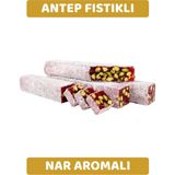 Arı Lokumları 500 gr Antep Fıstıklı Narlı Rulo Lokum