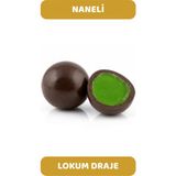 Arı Lokumları Bitter Çikolata Kaplı Nane Aromalı Lokum Draje 500 gr