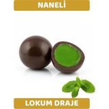 Arı Lokumları Bitter Çikolata Kaplı Nane Aromalı Lokum Draje 500 gr