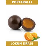 Arı Lokumları Bitter Çikolata Kaplı Portakal Aromalı Lokum Draje 500 gr