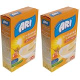Arı Mama Pirinç Unu 12 Vitaminli 6 Mineralli Sütlü Ballı İrmikli 200 Gr 2li paket