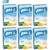 Arı Mama Pirinç Unu 200 Gr Sütlü 12 Vitaminli 6 Mineralli (6' Lı Set)
