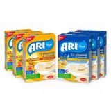 Arı Mama Pirinç Unu 250 Gr Ballı İrmikli Ve 7 Tahıllı Gece 6 Lı Karma Paket