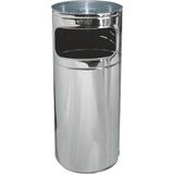 Arı Metal 1294 Kolon Küllük Paslanmaz 4 No Hazneli 24X60 Cm