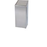 ARI METAL DOKUNMATİK KARE KAPAKLI ÇÖP KOVASI 50 LİTRE