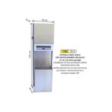 ARI METAL KOMBİNE SİSTEM F.SELLİ KAĞIT VERİCİ + ÇÖP KOVASI 258