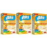 Arı Sütlü Ballı İrmikli Kahvaltı 3x250 gr Pirinç Unu Bebek Maması