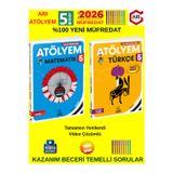 Arı Yayın 5.Sınıf 2026 Atölyem Seti Matematik-Türkçe %100 Yeni Müfredatl Soru Bankası+Kalem