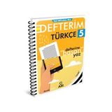 Arı Yayıncılık 2024-2025 Müfredat Yeni Nesil 5.Sınıf Türkçe Defterim Serisi (Çok Renkli)