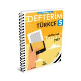 Arı Yayıncılık 2025-2026 Defterim 5. Sınıf Türkçe Özet Konu Anlatımlı Etkinlikli Ve Çıkmış Sorulu Kitap