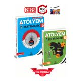 Arı Yayıncılık 2025 5.Sınıf Atölyem Matematik-Fen %100 Yeni Konu Özetli Soru Bankası+Kalem