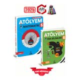 Arı Yayıncılık 2025 5.Sınıf Atölyem Matematik-Fen %100 Yeni Konu Özetli Soru Bankası+Kalemlik