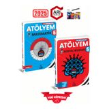 Arı Yayıncılık 2025 5.Sınıf Atölyem Matematik-Sosyal %100 Yeni Konu Özetli Soru Bankası+Kalem