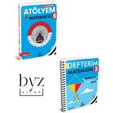 Arı Yayıncılık 2025 Yeni Müfredat 5.sınıf Matematik Atölyem — 5. Sınıf Matematik Defterim Set