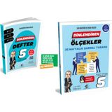 Arı Yayıncılık 5. Sınıf Dinlendiren Defter ve Ölçekler 36 Haftalık Sarmal Tarama - Konu Anlatımlı