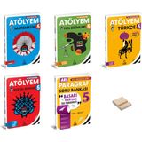 Arı Yayıncılık 5. Sınıf Matematik Türkçe Sosyal Fen Atölyem 4'lü Set ve Paragraf Soru Bankası