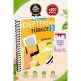 Arı Yayıncılık 5. Sınıf Türkçe Defteri Maarif Model Güncel Baskı