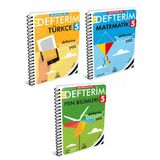 Arı Yayıncılık 5. Sınıf Türkçe - Matematik - Fen Bilimleri Defterim