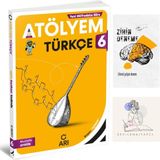 Arı Yayıncılık - 6.Sınıf Türkçe Atölyem Soru Bankası + Zihindeneme