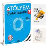 Arı Yayıncılık 7.sınıf Matematik Atölyem Soru BANKASI+ZİHİNDENEME-KD605