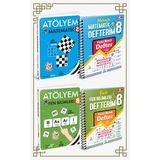 Arı Yayıncılık 8. SINIF ARI YAYINLARI FEN BİLİMLERİ+MATEMATİK ATÖLYEM VE DEFTER SETİ (Çok Renkli)