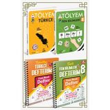 Arı Yayıncılık 8. SINIF ARI YAYINLARI FEN BİLİMLERİ+TÜRKÇE VE DEFTER SETİ (Çok Renkli)