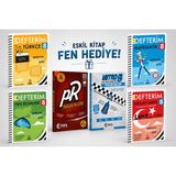 Arı Yayıncılık 8. Sınıf Defter Seti ( Türkçe Mat Fen Inkılap ) + Paragrafın Ritmi+ Hediye