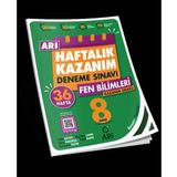 Arı Yayıncılık 8.Sınıf Fen Bilimleri Haftalık Kazanım Deneme