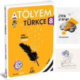 Arı Yayıncılık 8.sınıf Türkçe Atölyem Soru BANKASI+ZİHİNDENEME-KD846