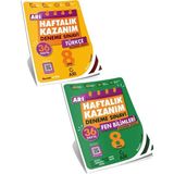 Arı Yayıncılık 8. Sınıf Türkçe - Fen Bilimleri Haftalık Kazanım Denemeleri