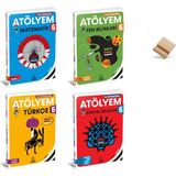 Arı Yayıncılık Arı 5. Sınıf Maarif Matematik Fen Türkçe ve Sosyal Atölyem 4lü Set + Telefon Standı - Maarif Model