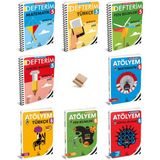Arı Yayıncılık Arı 5. Sınıf Maarif Matematik Fen Türkçe ve Sosyal Defterim + Atölyem 8li Set + Telefon Standı - Maarif Model