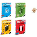 Arı Yayıncılık Arı 7. Sınıf 2027 Maarif Atölyem Serisi Matematik Fen Türkçe ve Sosyal 4lü Set + Telefon Standı - Maarif Model