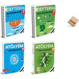 Arı Yayıncılık Arı 7. Sınıf 2027 Maarif Matematik ve Fen Bilimleri 4lü Set Defterim + Atölyem + Telefon Standı - Maarif Model