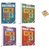 Arı Yayıncılık Arı Lgs 8. Sınıf Matematik Fen Türkçe ve Inkılap Haftalık Kazanım Denemeleri 4lü Set +Telefon Standı
