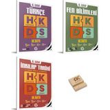 Arı Yayıncılık Arı Lgs 8. Sınıf Türkçe Fen Bilimleri ve Inkılap Haftalık Kazanım Denemeleri 3lü Set +Telefon Standı