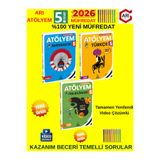 Arı Yayıncılık Arı Yayınları 5.Sınıf Atölyem 2026 Matematik Fen Türkçe Soru Bankası Seti Yeni Müfredat+Kalem