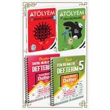 Arı Yayıncılık ARI YAYINLARI 5. SINIF FEN BİLİMLERİ VE SOSYAL BİLGİLER ATÖLYEM VE DEFTER SETİ (Çok Renkli)