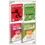 Arı Yayıncılık ARI YAYINLARI 6. SINIF SOSYAL BİLGİLER VE FEN BİLİMLERİ ATÖLYEM VE DEFTER SETİ (Çok Renkli)