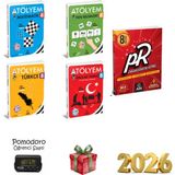 Arı Yayıncılık Arı Yayınları 8 Sınıf Matematik Fen Türkçe Sosyal Akıllı Atölyem Seti+Paragrafın Ritmi Kronometre Hediye