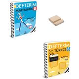 Arı Yayıncılık Lgs 8. Sınıf Defterim Matematik ve Türkçe + Telefon Standı
