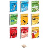 Arı Yayıncılık Lgs 8. Sınıf Matematik Fen Türkçe Inkılap ve Paragraf Atölyem - Defterim 9lu Set + Telefon Standı