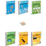 Arı Yayıncılık Lgs 8. Sınıf Matematik Fen ve Türkçe Atölyem - Defterim 6lı Set + Telefon Standı