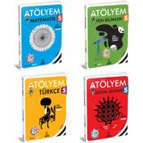 Arı Yayıncılık Yayınları 5 Sınıf Matematik Fen Türkçe Sosyal Akıllı Atölyem Seti 4 Kitap