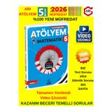 Arı Yayınları 2026 5.Sınıf Atölyem Matematik %100 Yeni Müfredat Soru Bankası+Android Kalem