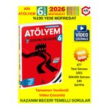 Arı Yayınları 2026 6.Sınıf Atölyem Sosyal Bilgiler %100 Yeni Müfredat Soru Bankası+Kalem