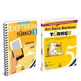 Arı Yayınları 5.Sınıf Türkçe Defteri Ve Soru Bankası Seti 2 Kitap