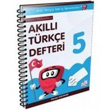 Arı Yayınları 5. Sınıf Türkçemino Akıllı Türkçe Defteri